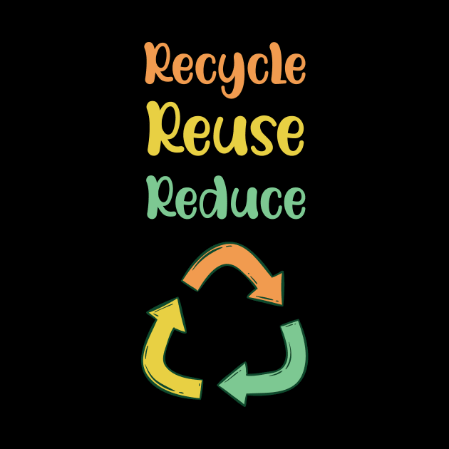 Recycle Reuse Reduce 2023 by Fun Planet