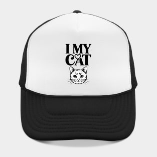 I Love My British Longhair Cat Ears Cat Breed Hat