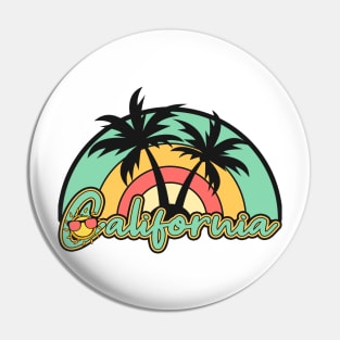 California Rainbow Pin