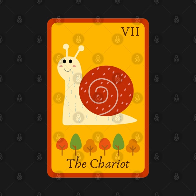 Autumn Tarot - The Chariot by Gwraggedann