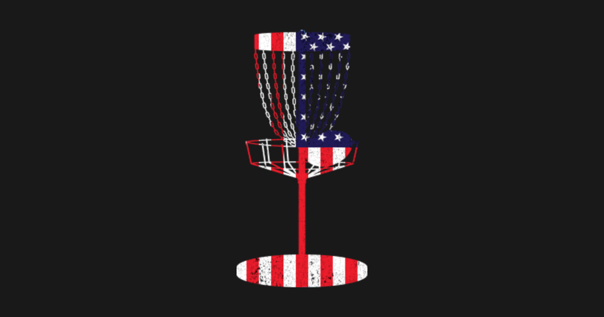 Perfect US Flag Disc Golf Basket Us Flag Disc Golf Basket Mask
