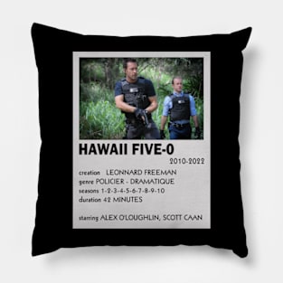 Hawaii Five 0 2010 2022 Classic Tv Series Pillow