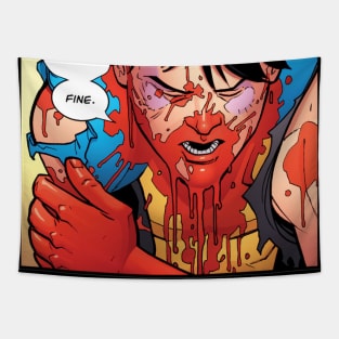 invincible comics Tapestry