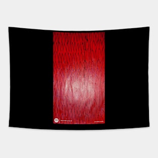 Black phase Red Tapestry