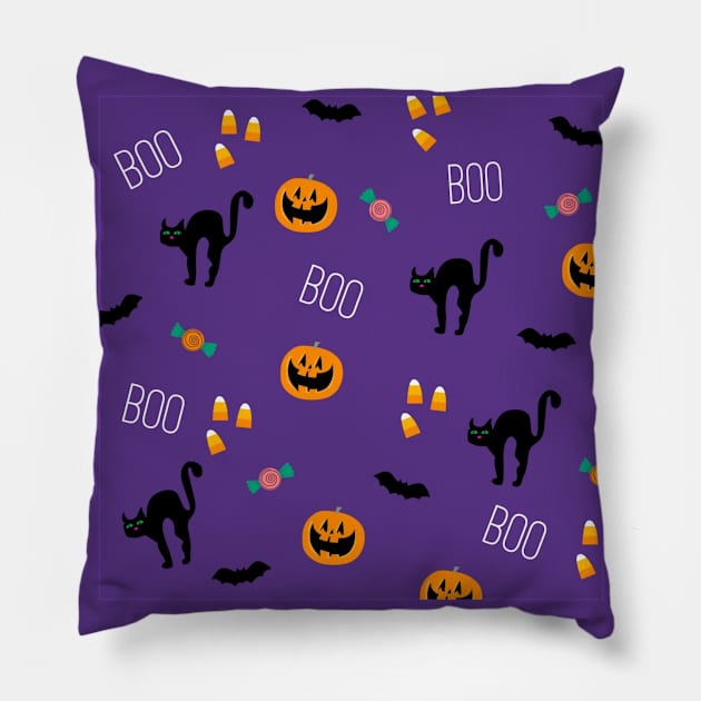 Halloween party Pillow by zeevana