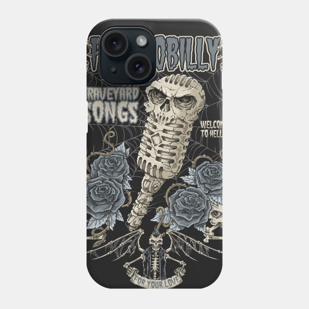 Graveyard Songs Phone Case by nanobarbero