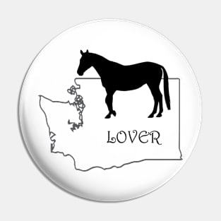 Washington Horse Lover Gift Pin