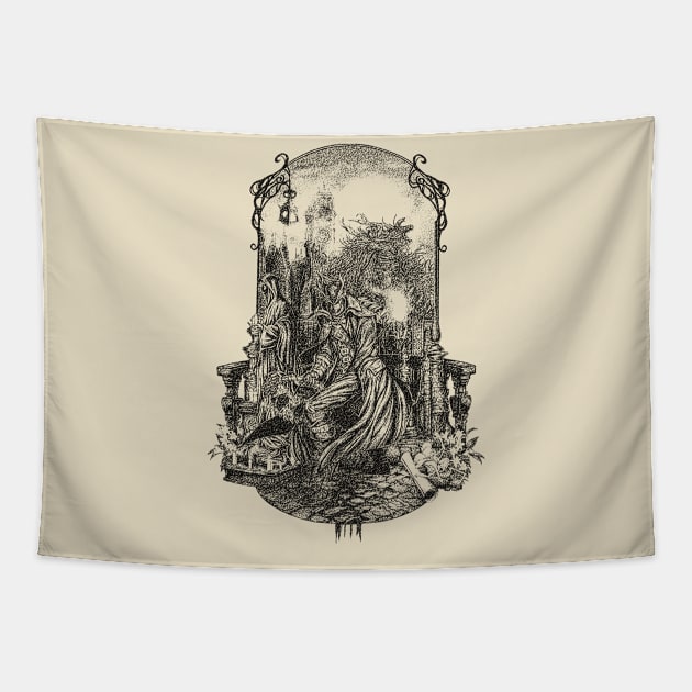 Vintage BloodBorne Tapestry by hadij1264