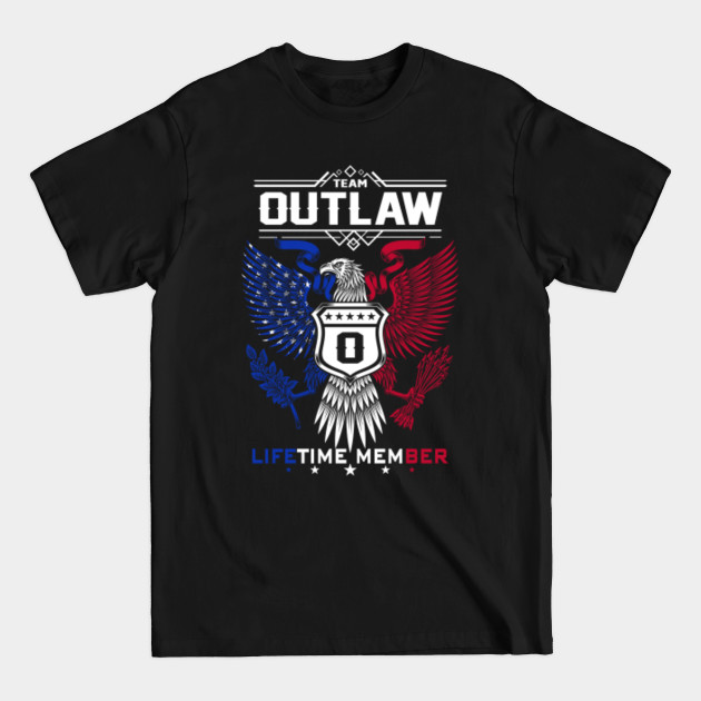 Discover Outlaw Name T Shirt - Outlaw Eagle Lifetime Member Legend Gift Item Tee - Outlaw - T-Shirt