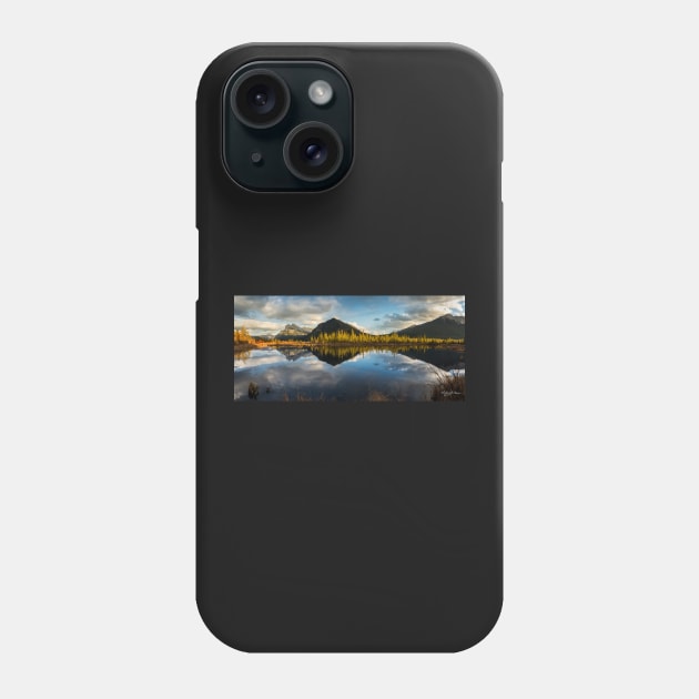 Vermillion Lakes Phone Case by lordveritas