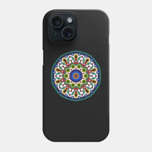 Folk Art 1 Mandala Phone Case