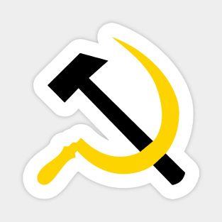 Pittsburgh Hammer and Sickle Magnet