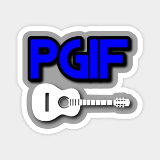 PGIF (PRAISE GOD IT'S FRIDAY) BIG BLUE Magnet