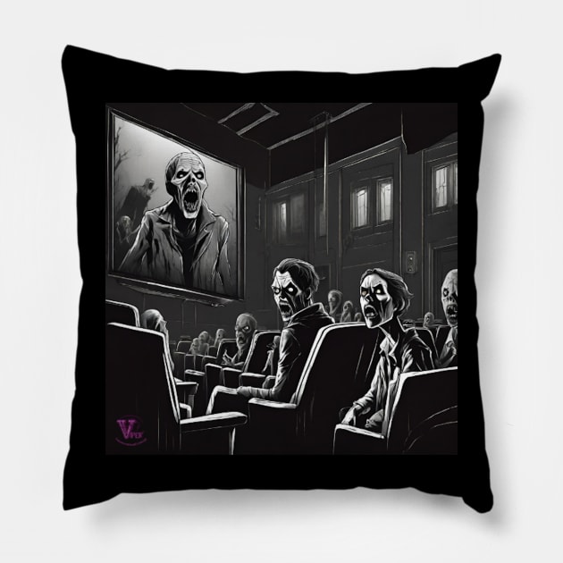 Horror Movie Pillow by Viper Unconvetional Concept