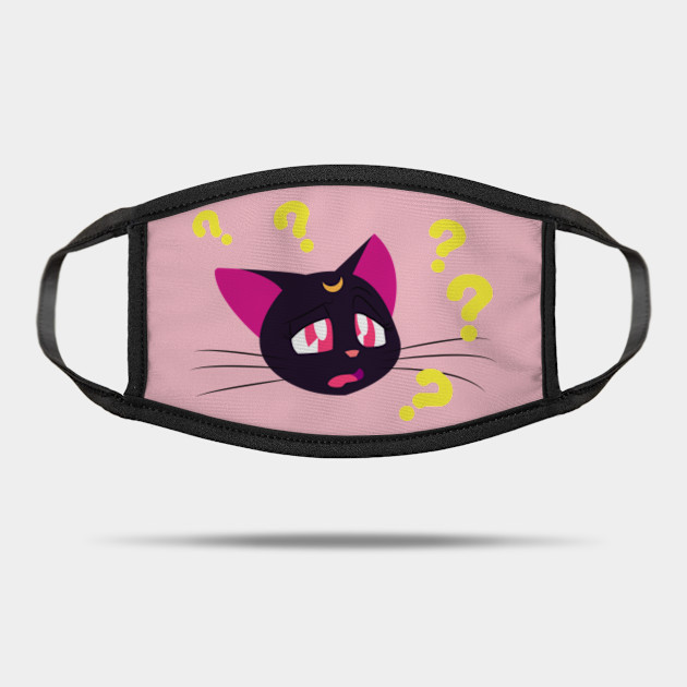 Sailor Moon Luna Puzzled Sailor Moon Luna Cat Mask Teepublic