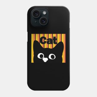 Cat tee design birthday gift graphic Phone Case