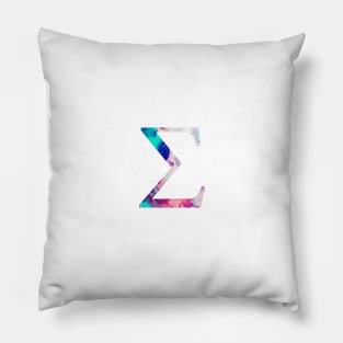 Rainbow Marble Sigma Pillow