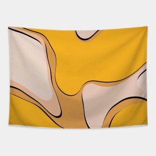 Original abstract modern minimalist design art Tapestry