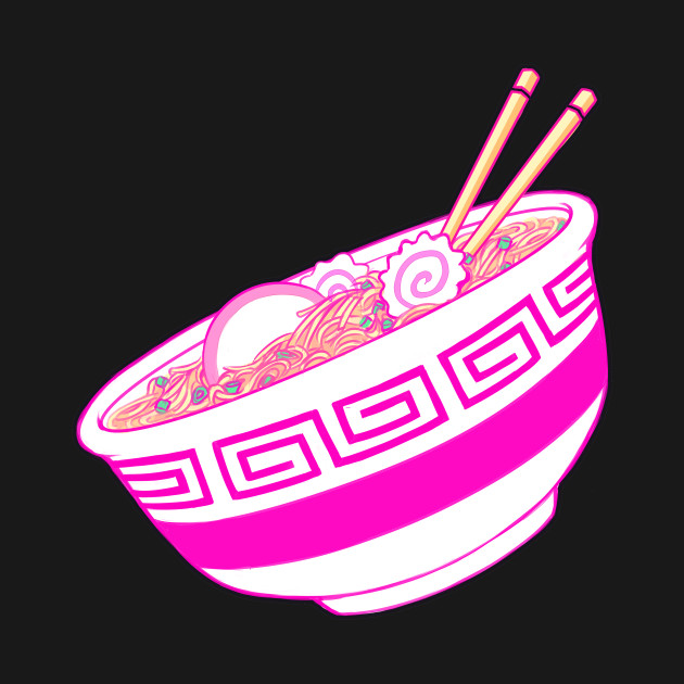 PINK RAMEN by iahfy