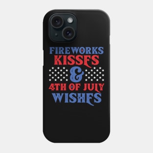 4th of July Wishes T-shirt Phone Case