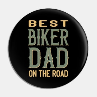 Best Biker Dad Pin