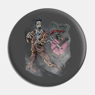 Dapper Zombie Pin