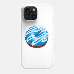 Blue Donut Phone Case