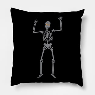 Skeleton Dancing Pillow