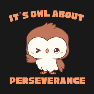 Kawaii Owl Pun T-Shirt