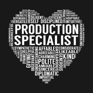 Production Specialist Heart T-Shirt