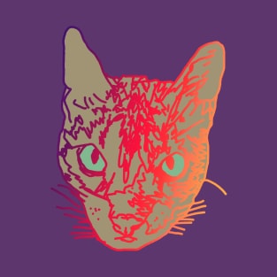 Bengal Cat says OBEY T-Shirt