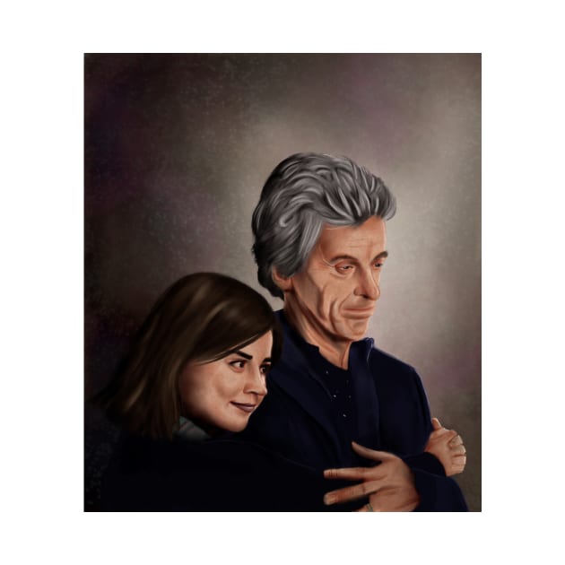 Clara and the Doctor by SanFernandez