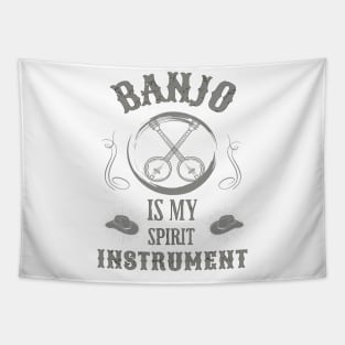 Music instruments are my spirit, Banjo. Tapestry