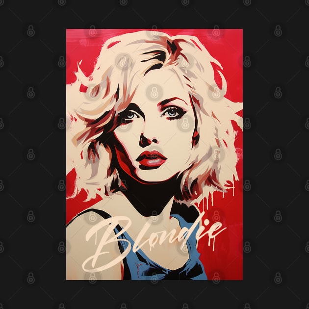 Blondie Pop Art by 2ToastDesign