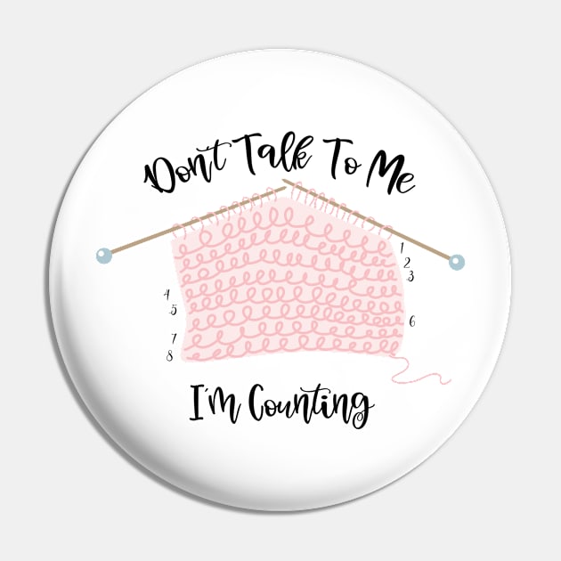 Quilting Sewing, Crochet Knitting Pin by Tom´s TeeStore