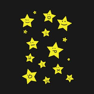 Emoticon Star T-Shirt