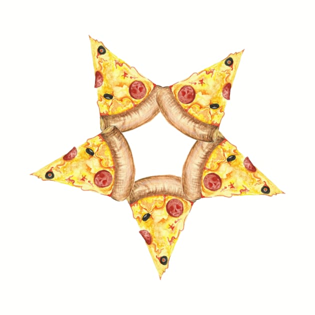 Pizza Sigil by KaijuCupcakes