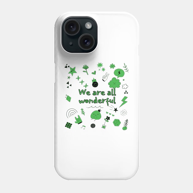 funky tshirt Phone Case by a2nartworld