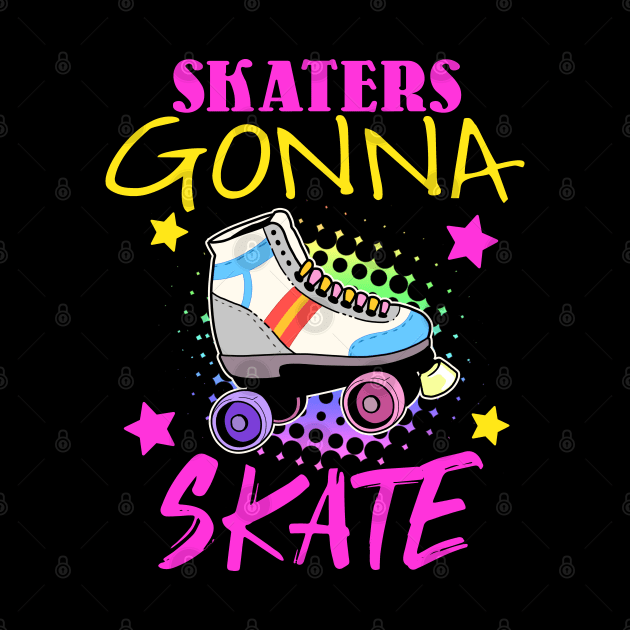 Funny Womens Roller Skater Gift Print Roller Skating Skater Product by Linco