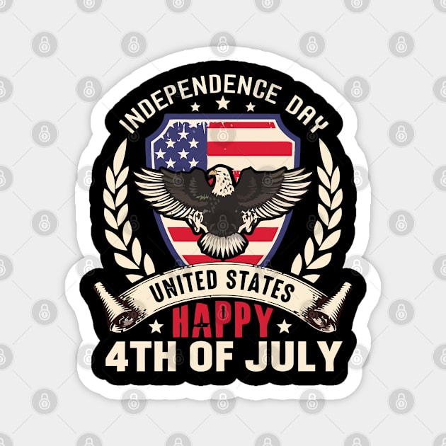 Independence Day 4th Of July Magnet by Roma Sari