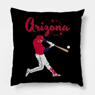 Arizona Baseball Pillow