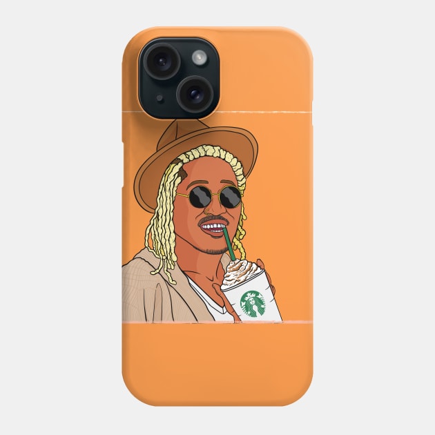 White Girl's Future Phone Case by CalebLindenDesign