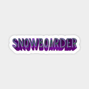 snowboarder Magnet