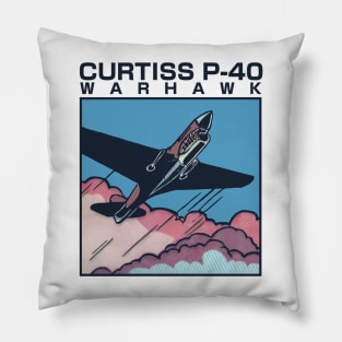 Curtiss P-40 Warhawk | WW2 Plane Pillow