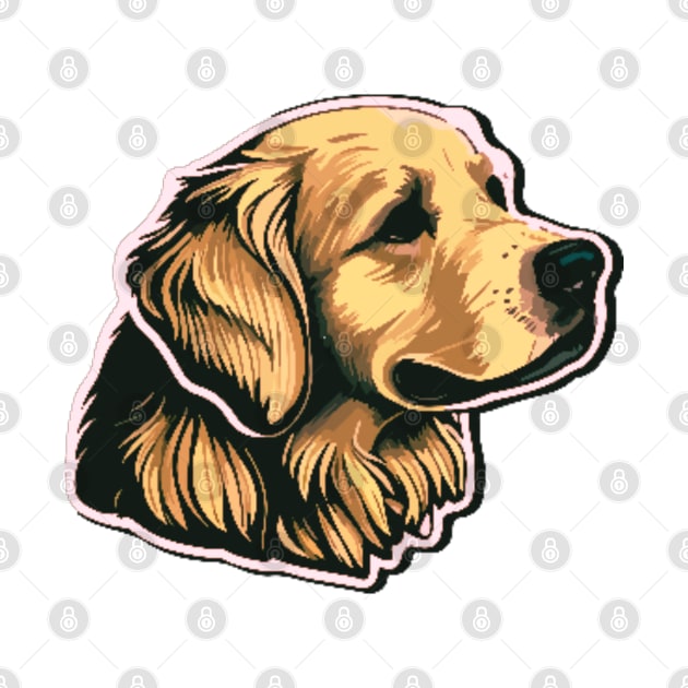 Golden Retriever Quote by HobbyAndArt