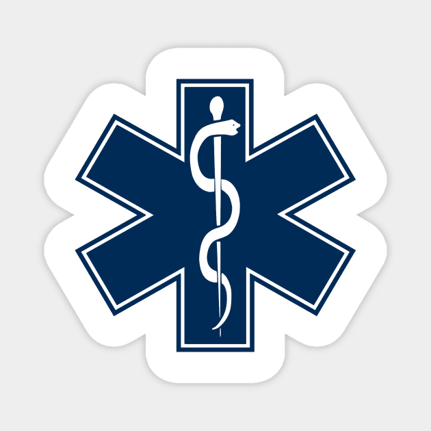 Paramedic EMS EMT Magnet by JerryWLambert