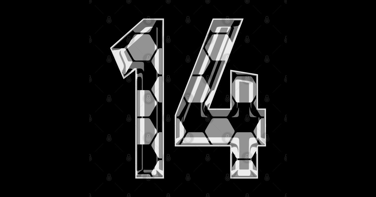 Soccer Number 14 Soccer Jersey 14 Soccer Mom Player Fan Soccer