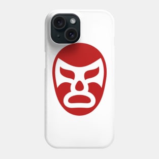 Lucha Mask Symbol (red) (Lucha Libre) (Pro Wrestling) Phone Case