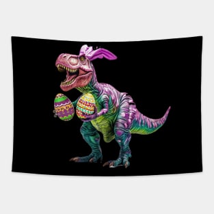 Easter Dino Bunny Tapestry