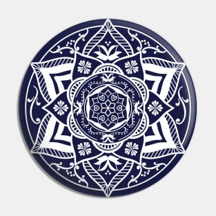 "Radiance" Mandala Pin